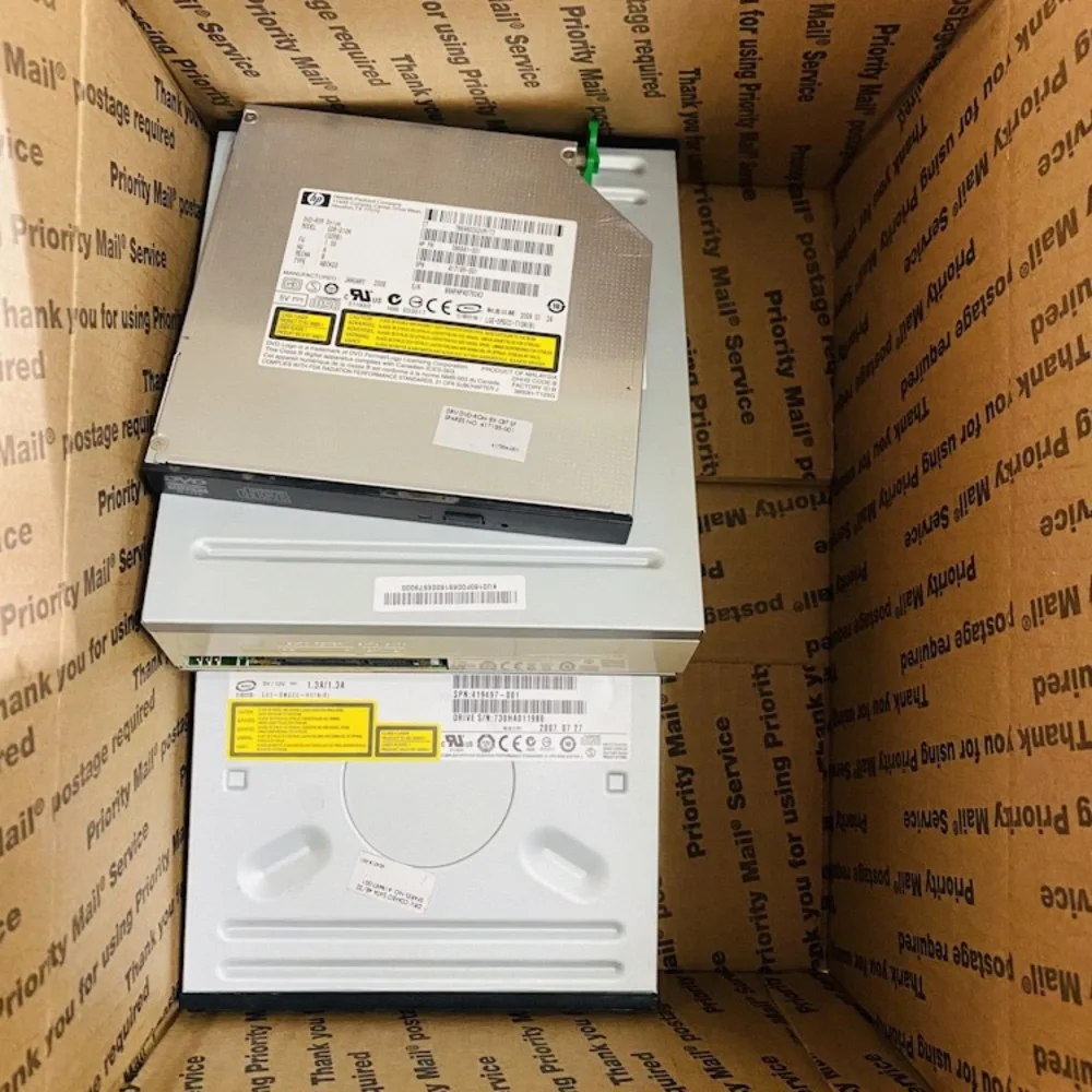 477-B2-HP--CD/DVD COMPUTER DRIVES------Used - For Parts or Not Working Condition